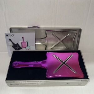 NEW ikoo Paddle x Pop Metallic Collection Hair Brush PINK Love Affair